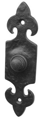 Black Antique Bell Push